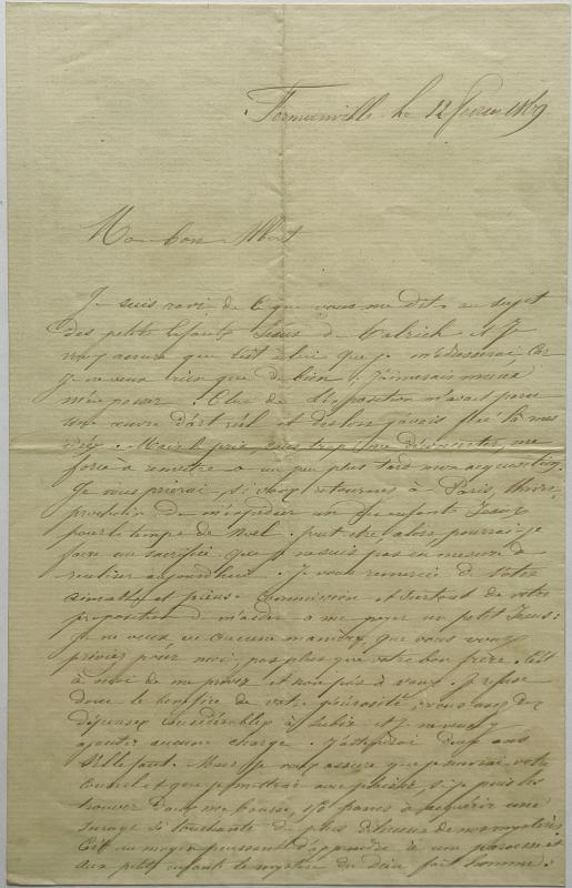 18690212 Père Vignon à Albert 01.jpg