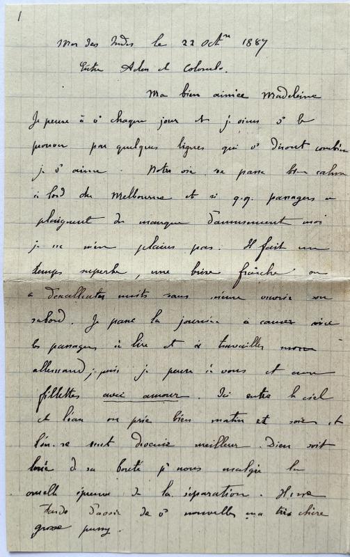 18871022 Albert à Madeleine 01.jpg 18871022 Albert à Madeleine 01.jpg