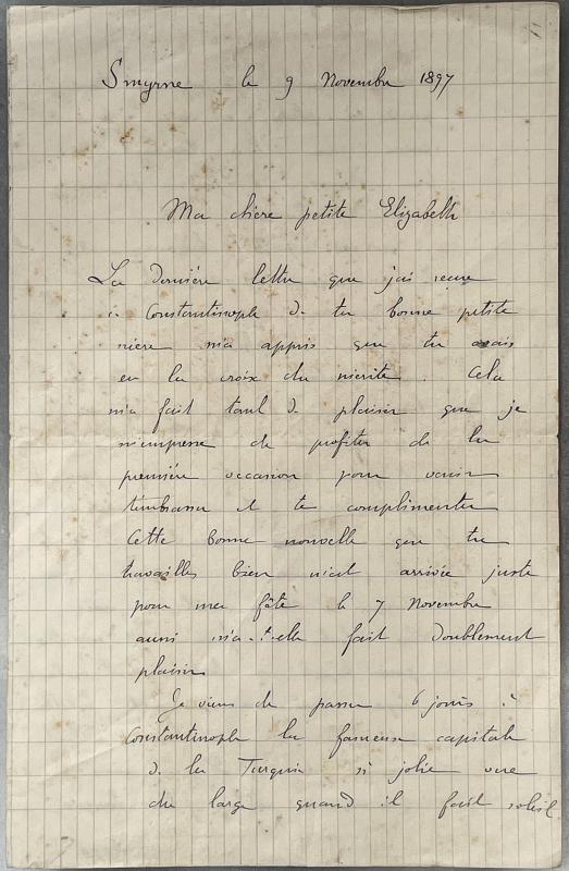 18971109 Albert à Elizabeth 01.jpg