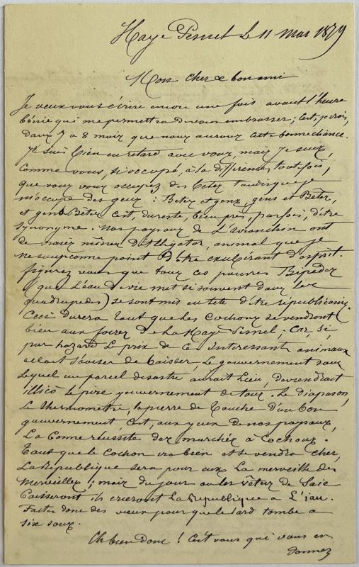 18790311 Père Vignon à Albert 01.jpg