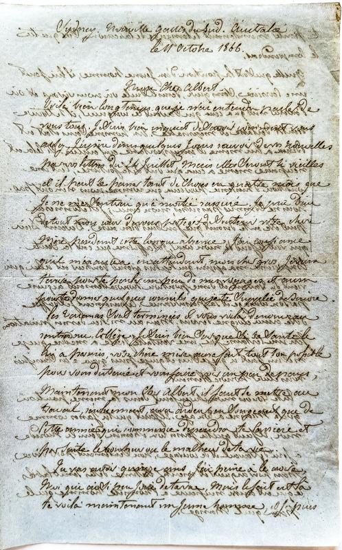 18661011 Auguste à Albert 01.jpg